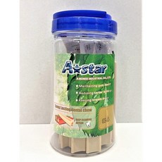 A star Bones 牛奶薑黃夾心潔牙骨 耐咬棒, 1個, 牛奶薑黃夾心潔牙骨 700g/罐裝, 700g