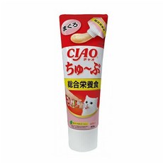 CIAO 啾嚕管狀肉泥, 80g, 1個, CS-155 鮪魚(綜合營養)