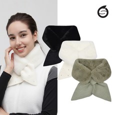 선덜랜드 여성 트윙클 쁘디 골프머플러 - SLL2WGE192, 아이보리, 1개