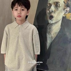 韓版童裝男童Polo衫 短袖春夏款兒童上衣