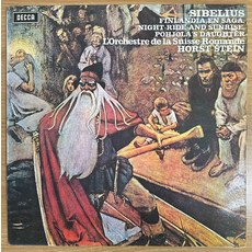중고LP) Sibelius - Finlandia /En Saga (시벨리우스/핀란디아/전설/ Horst Stein 지휘) 자켓EX+/음반NM