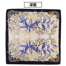 印花絲巾 植物圖案