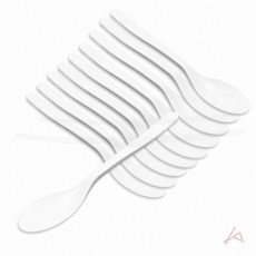 파티 식당 캠핑 배달 도시락 위생 수저 일회용 식기 숟가락 플라스틱 스푼 세트 일회용플라스틱숟가락