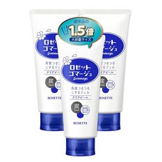 로제트 고마주 클리어 필 블루 180g×3개 필링 젤 숯 바다 진흙 추출물 AHA 배합 각질 케어 젖은 피부라도 OK, 1개