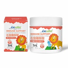 IN PLUS 左旋離胺酸 雙效 多貓家庭配方 貓咪專用 維持免疫力 護眼保健 離胺酸 貓咪離胺酸, 30個, 左旋離胺酸-雙效防禦配方1gx30入/盒, 1g, 免疫/抗氧化