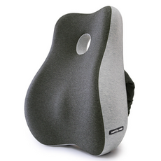 디모어 고급형 바른자세 의자 등받이 쿠션, 다크그레이