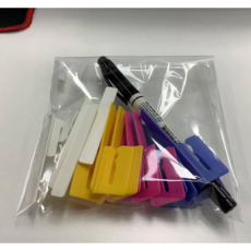 링라벨스틱 스프링제본라벨 분철 바인더 라벨스틱 인덱스탭 (20개 1세트), 혼합(20개1세트)