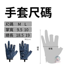 釣魚手套 露指手套 透氣 防曬 半指手套, 1個, 釣魚手套,M號, N/A