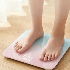 원룸 꾸미기 좋은 파스텔 톤 미니 디지털 전자 체중계 실내온도 측정가능, 1개, 오로라 민트, 모디온
