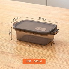 便攜水果保鮮盒 小號 300ml, 小號300ml, 1套