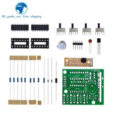 16 뮤직 사운드 박스 보드 톤 전자 모듈 DIY 키트 부품 납땜 연습 아두이노용, 1개