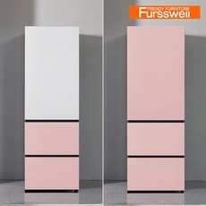 [퍼스웰] 속깊은광폭 컬러모듈 주방수납장.600.서랍형(HA_095), 색상:상 민트-하 핑크