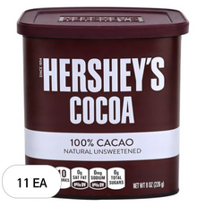 허쉬 코코아 파우더, 226g, 1개입, 11개