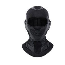 GOLOVEJ 防風保暖全包頭套，冬季騎行機車面罩，高彈透氣防寒帽, 長款全包頭套