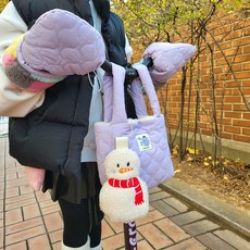 킥보드 자전거 핸들워머 방한커버 장갑, 킥보드가방 퍼플 단품, 1개