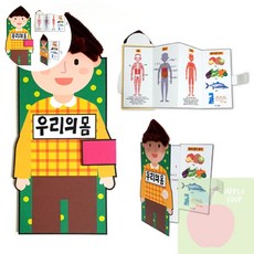 AP 책만들기키트 우리의 몸에 좋은 음식책 만들기