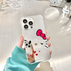 러블리 하트 키티 갤럭시 핸드폰케이스 풀커버