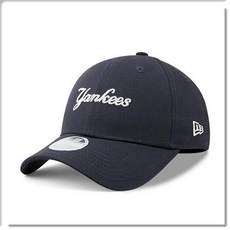 New Era 紐約洋基隊 9FORTY 女款棒球帽, 藍, 1個