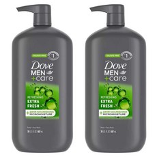 도브 멘 + 케어 엑스트라 프레시 바디 페이스 워시, 2개, 887ml