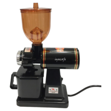 楊家 小飛馬 600N 半磅義式電動磨豆機 (防跳豆槽/手轉螺絲), 1ml, 黑, 1個