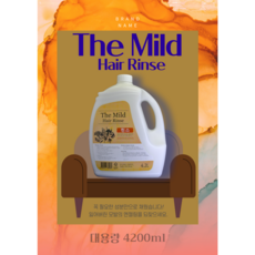 더마일드 린스 헤어케어 대용량4200ml 업소용 목욕탕용, 1개, 4.2L