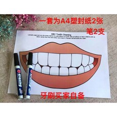 ABC Teeth Cleaning 牙齒口腔保健教學教具, 1個