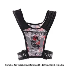 반사 러닝 배낭 조끼 전화 홀더 남여 사이클링 야외 스포츠 피트니스 통기성