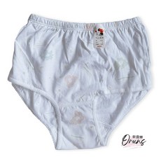 雙園 2件組 台灣製 純棉 女高腰內褲 三角褲 阿嬤內褲 大尺碼內褲, 2件一組