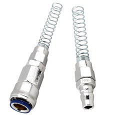 믿을수있는 국산 자동에어카플러 OSN10 + PN10 세트 우레탄에어호스 10mm용 너트타입 콤프레샤부속 꼬임방지