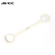 아벡 스트레칭 밴드 요가 필라테스 고탄력 저항밴드, 1개, 아이보리 클라우드