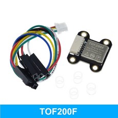 VL6180 VL53L0 VL53L1 비행 시간 (ToF) 레이저 범위 내장 MCU 알고리즘 TOF050F TOF200F TOF400F 50CM/2M/4M MODBUS/IIC 전자 부품 액세서리 소스, TOF200F VL53L0X