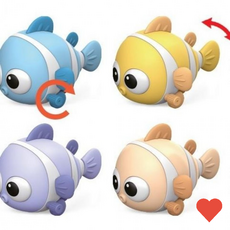 유아동 완구 피쉬 6 개입 미니카 태엽 자동차