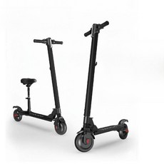 로드메이트 초경량 전동 킥보드 접이식 배달 대리기사, 24V, 시트 화이트 30-40km