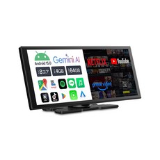 OTTOCAST Screen AI android15 Gemini AI CarPlayAndroid Auto YouTubeNetflix android 4+64GB carplay