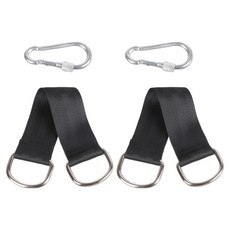 운동 장비용 카라비너 고내력 해먹 스트랩이 있는 야외 걸이 스트랩