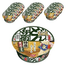 닛신 돈베이 특곱빼기 키츠네 우동 동쪽 지방 풍, 12개, 131g