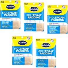 닥터숄의 몰레폼 패딩 각 2개5팩