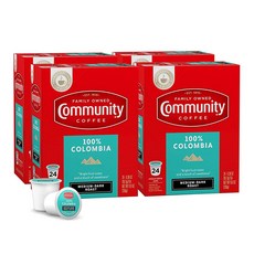Community Coffee 뉴 올리언스 블렌드 72개 커피 포드 스페셜 다크 로스트 큐리그 2.0 K컵 브루어와 호환 12개 (6팩), 뉴올리언스