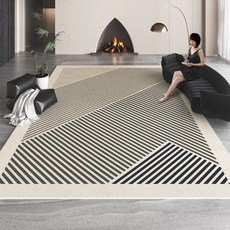 대형 러그 북유럽 극세사 거실카페트 먼지없고 미끄럼방지 카페트