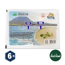 저칼로리 탱글한 식감의 우뭇가사리 우무채, 6개