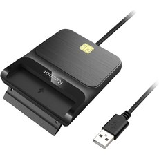 Recbot CAC 리더 USB C 군용 DOD 공통 액세스 카드 Windows Mac OS Linux와 호환, USB-A