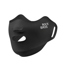 방풍 기모 스포츠 러닝 라이딩 마스크, 1개, 블랙