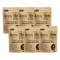 3개월 이상 강아지 애견 간식 과자 건빵 쿠키, 고소한맛, 100g, 6개