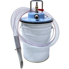 공업용 석션기 흡입 청소기 집진 분진 오일 폐수 모래 연기 산업용 잔유제거, A. 20L 표준 비이동식 철제 통