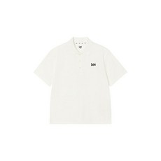 LEE 키즈 피케 카라 반팔 티셔츠 아이보리 LK2602ST03IV