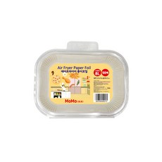 모모 직사각형 에어프라이어 종이호일 (22x14x4.5cm) 화이트(W) 오븐형 8L. 100p, 1개, 100개, 22cm