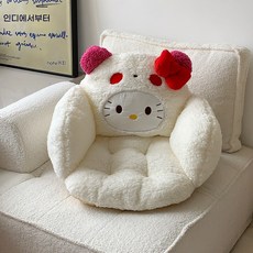 해피유통 귀여운 아기 동물 캐릭터 방석 의자 푹신한 인형 소파 어린이용, 45*45센티미터, 1