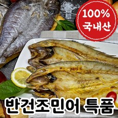 [하루30박스] 국산 반건조 민어 특대, 1개, 300g