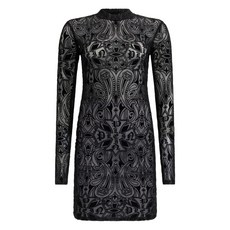 필립플레인 긴소매 미니 드레스