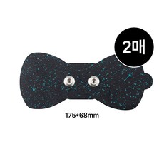 클럭 리필용 호환패드 EMS 마사지기, 블랙, 175*68mm